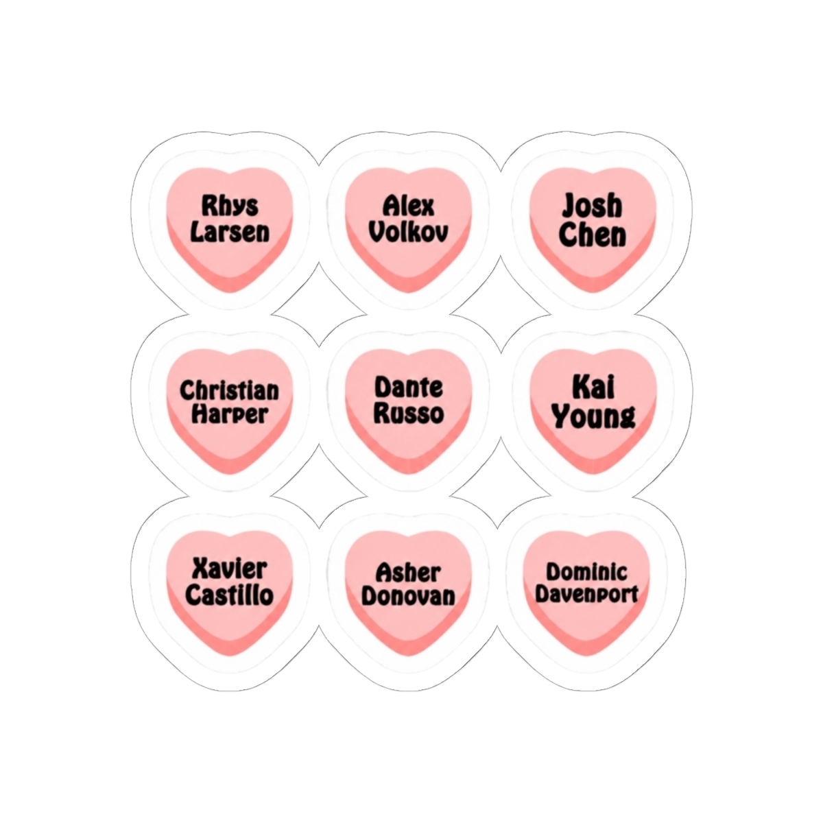 Ana Huang book boyfriend pack - alternate angle 1, merchandise