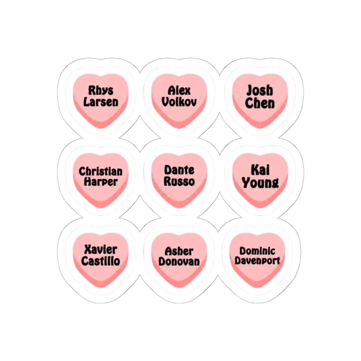 Ana Huang book boyfriend pack - alternate angle 2, merchandise