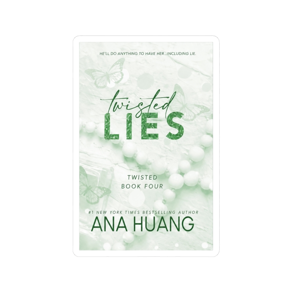 Twisted Lies Ana Huang Book Sticker