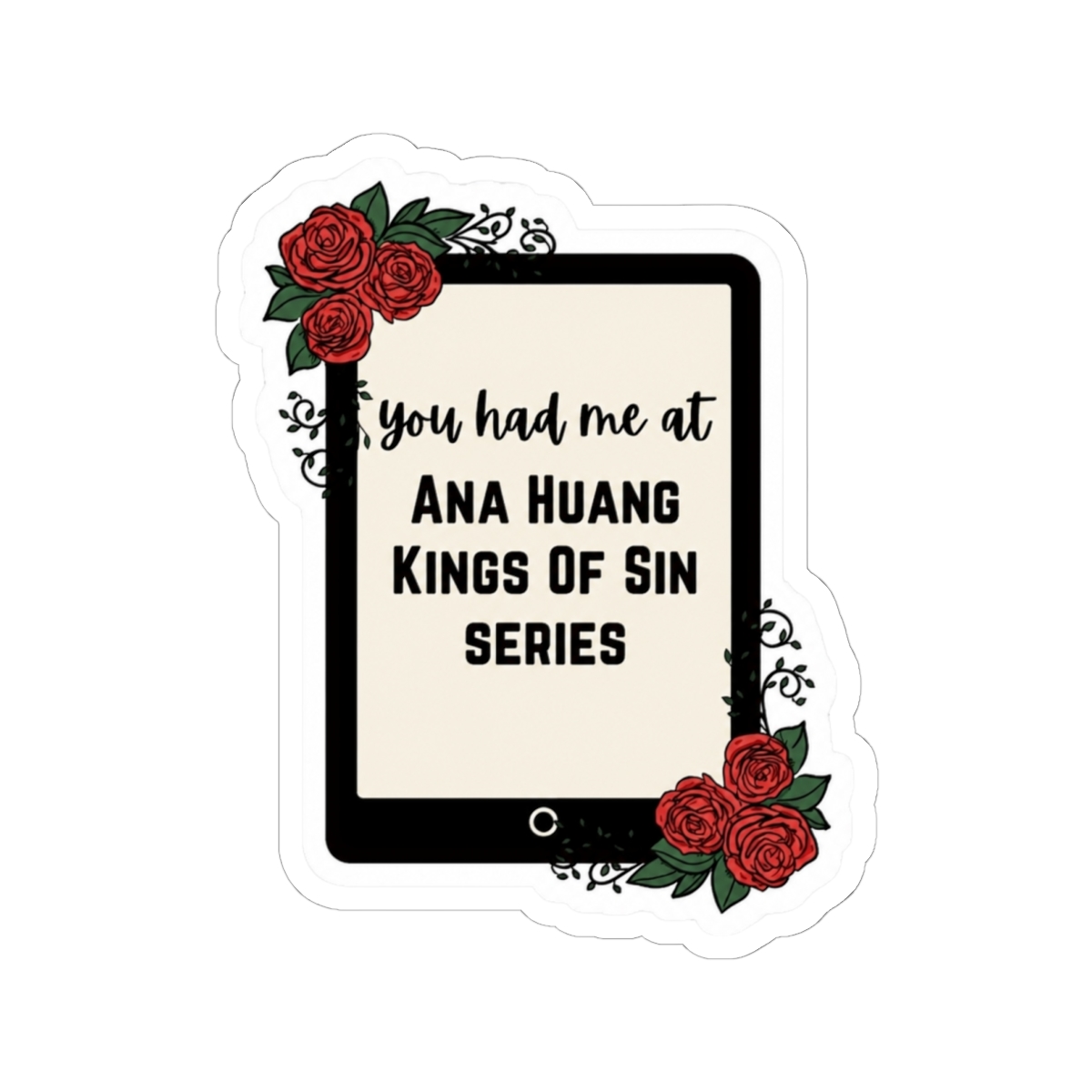 Ana huang romance book - alternate angle 2, merchandise