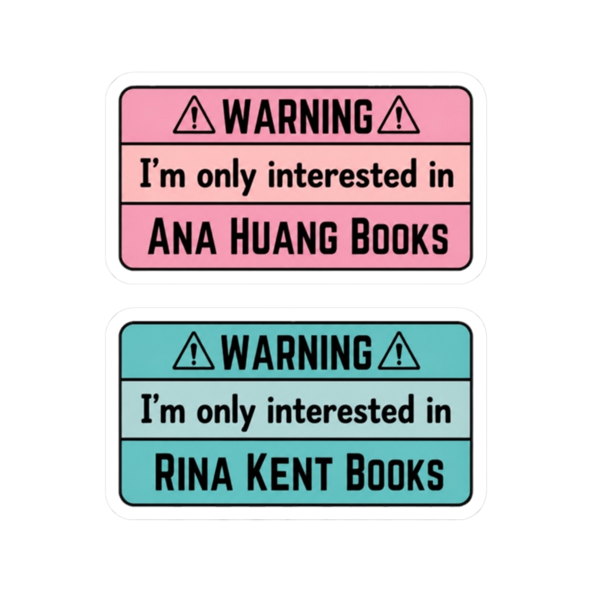 Ana Huang / Rina Kent books - alternate angle 3, merchandise