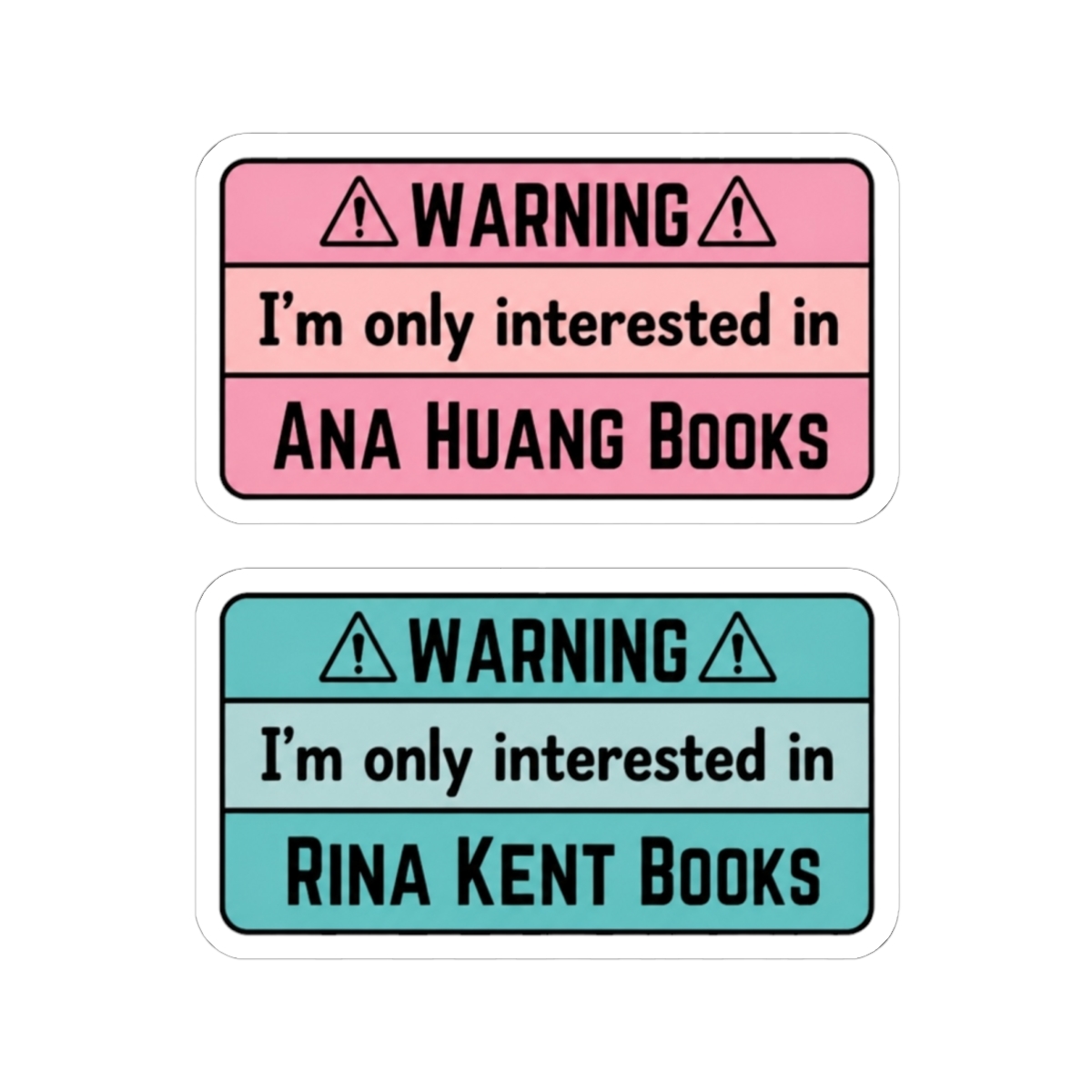 Ana Huang / Rina Kent books - alternate angle 2, merchandise