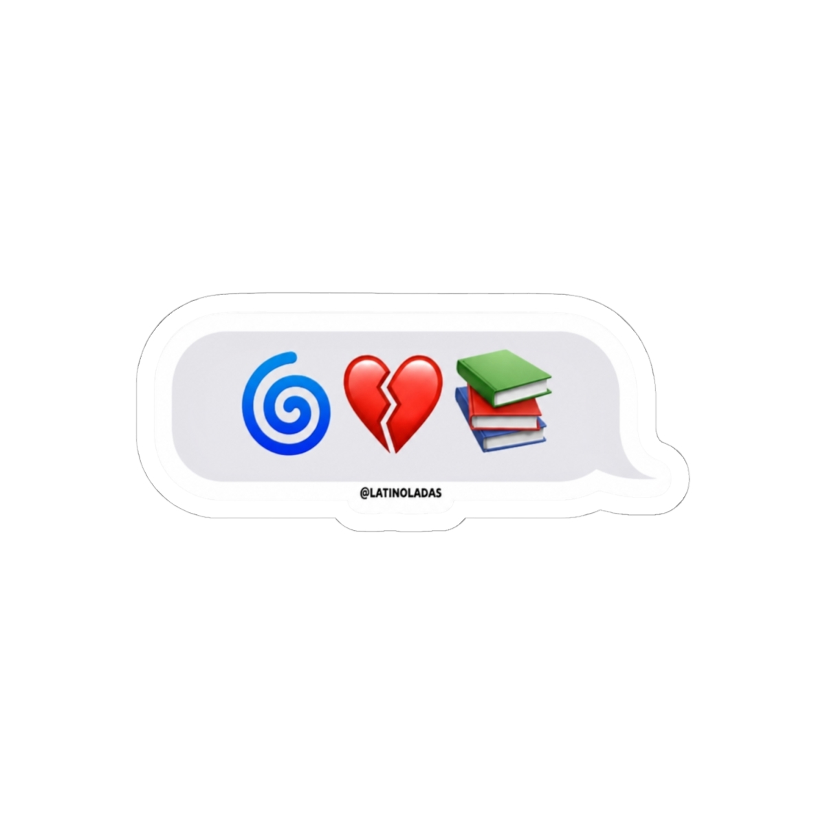 Twisted Love in Apple Emojis / Imessage Bubble Text Ana Huang Bookish Aesthetic - alternate angle 1, merchandise