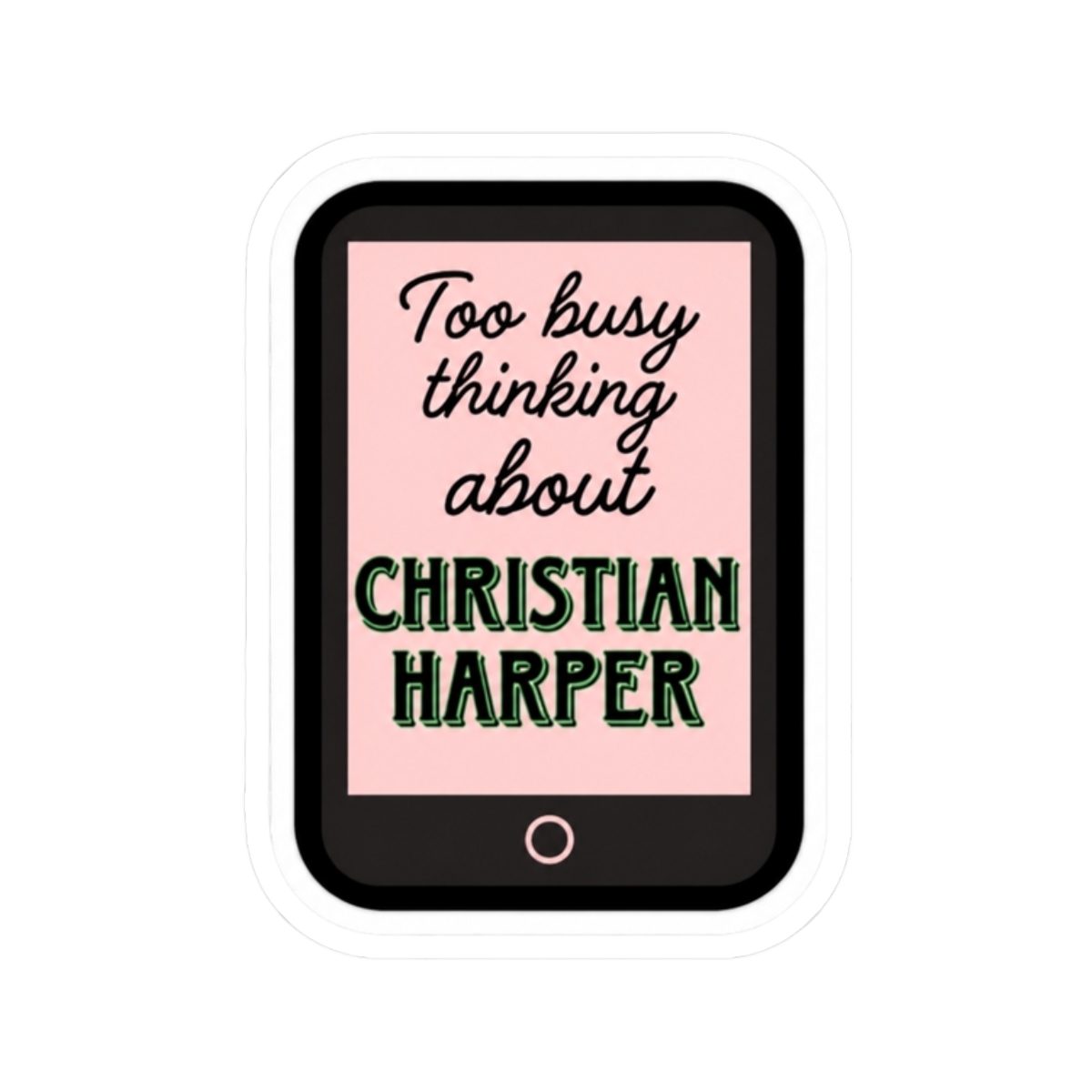 Ana Huang - Too Busy Thinking About Christian Harper - alternate angle 3, merchandise