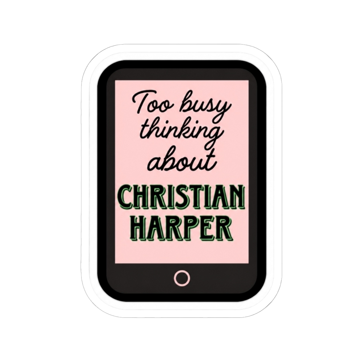 Ana Huang - Too Busy Thinking About Christian Harper - alternate angle 2, merchandise