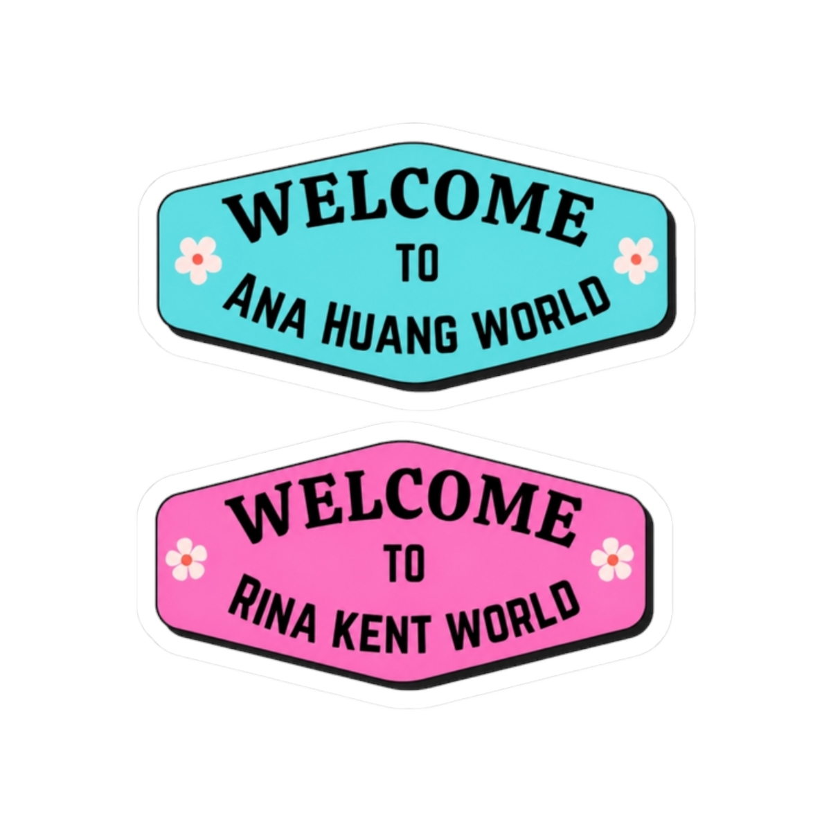 Welcome to Ana Huang / Rina Kent books - alternate angle 3, merchandise