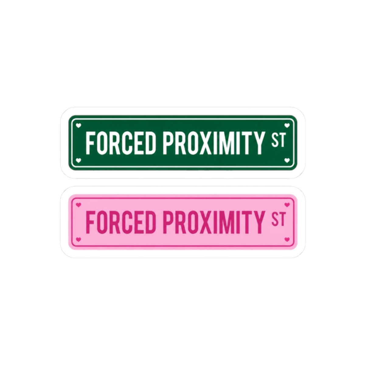 Forced Proximity Street | Pink Green Bookworms Street Sign | Book Nerds Gifts | Flawless Elsie Silver | Twisted Love Ana Huang | Bride Ali Hazelwood | Funny Story Emily Henry | Kindle Reader Pack - alternate angle 3, merchandise