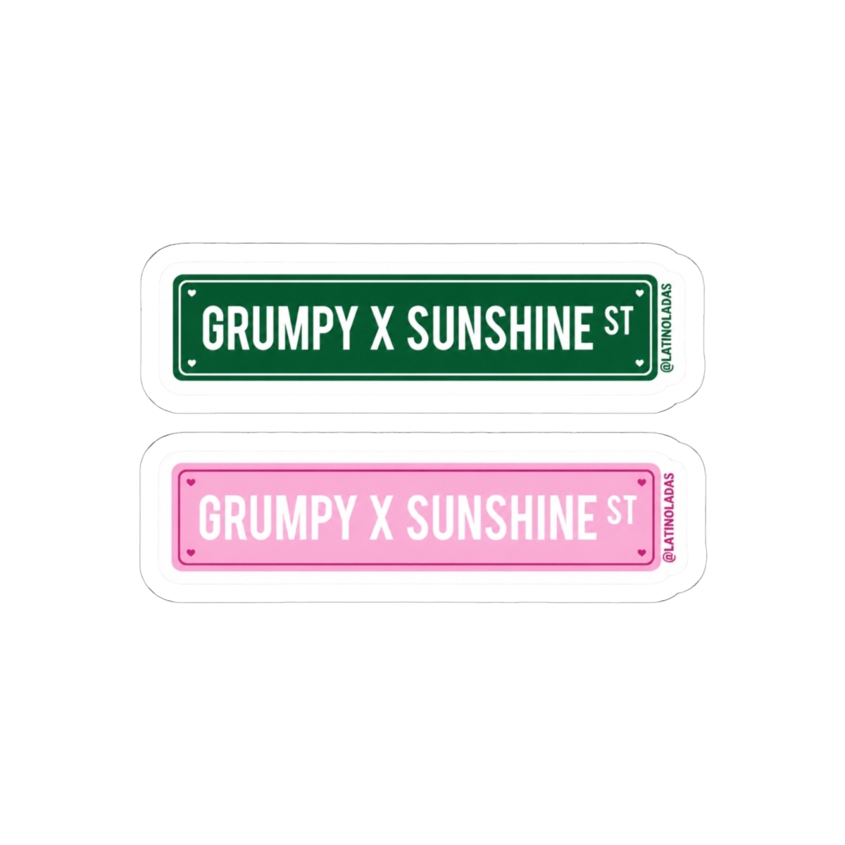 Grumpy Sunshine Street | Pink Green Bookisg Aesthetic Street Sign | Gifts for Kindle Addicts | Romance Reader | Emotional Support Kindle | Twisted Love | The Love Hypothesis | Kindle Girlie Pack | Ana Huang - alternate angle 2, merchandise